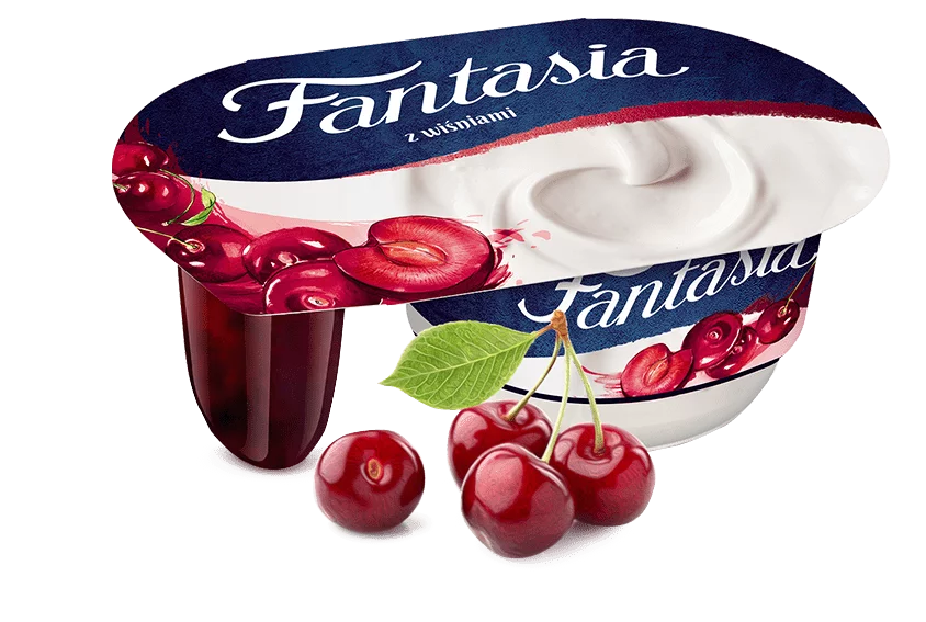 Fantasia jogurt kremowy z wiśniami